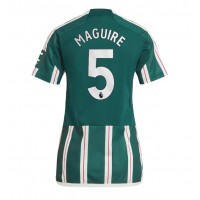 Koszulka piłkarska Manchester United Harry Maguire #5 Strój wyjazdowy dla kobiety 2023-24 tanio Krótki Rękaw